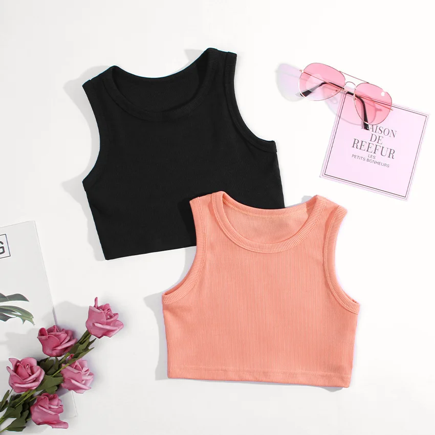 Baby Products For Summer - Zomer Meisjes Ondergoed Mouwloze Shirts voor