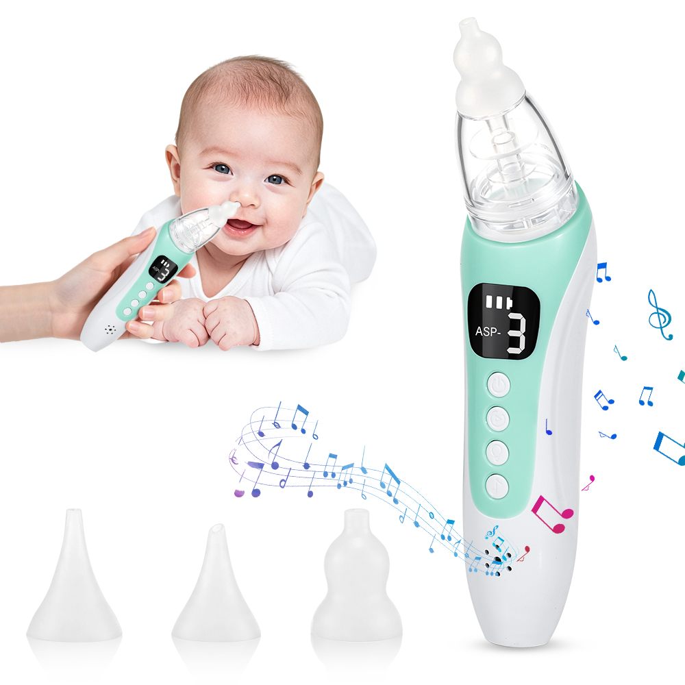 Nasal Aspirator - Elektrische neusreiniger voor baby's met 3