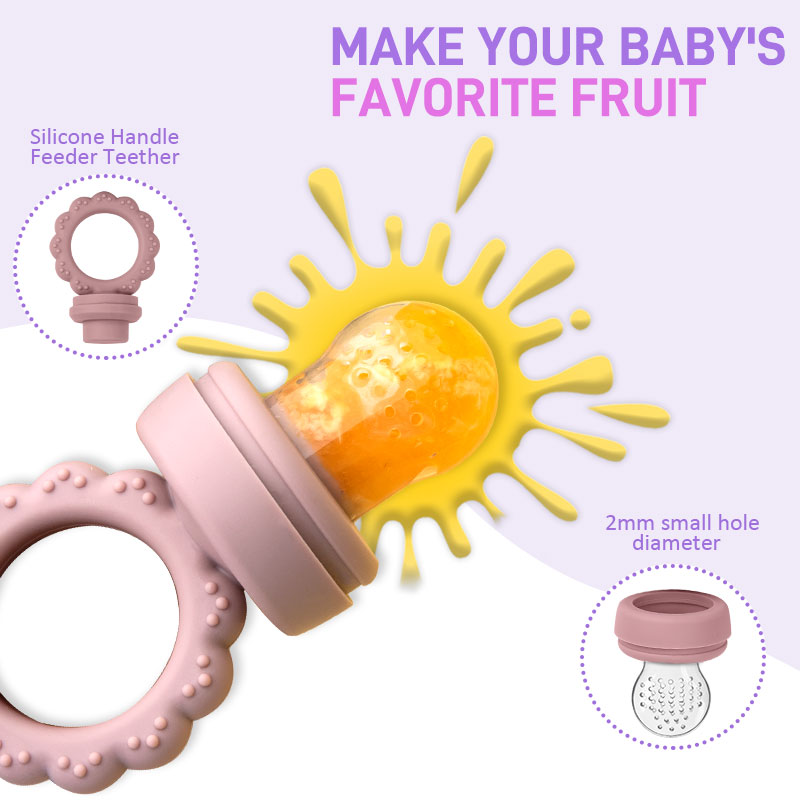 Baby Led Weaning Set - Baby Fruit Feeder en Mini Freezer