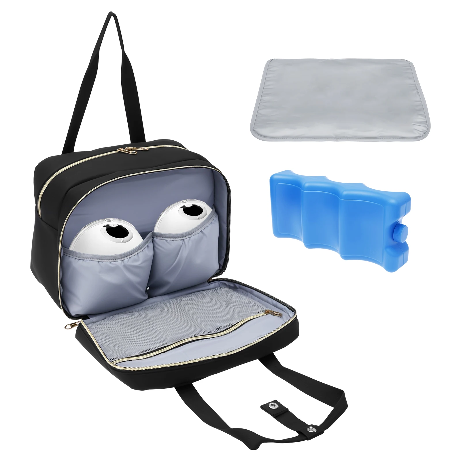 Baby Products Pack - Opbergtas voor borstkolven met ijspak en