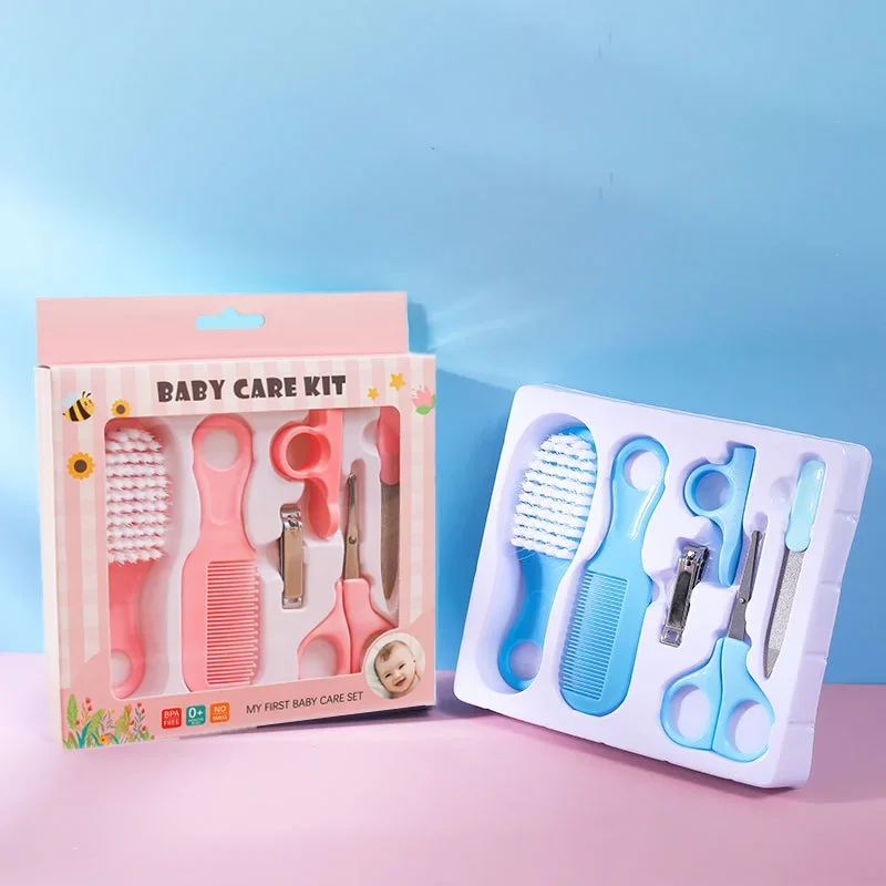 6-delige blauw & roze babyverz - Baby Products Kit Set recensie en prijs