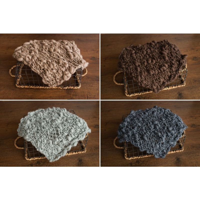 Gebreide merinowol babydeken - - Baby Swaddle Blanket recensie en prijs