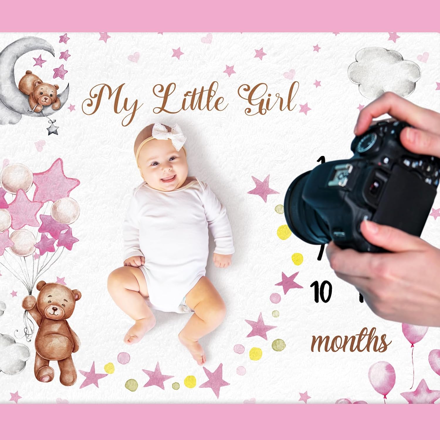 VIKAMA maandelijkse babygroei  - Baby Swaddle Blanket recensie en prijs