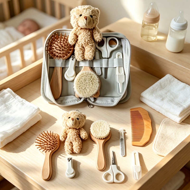 Draagbare houten verzorgingsse - Baby Products Kit Set recensie en prijs