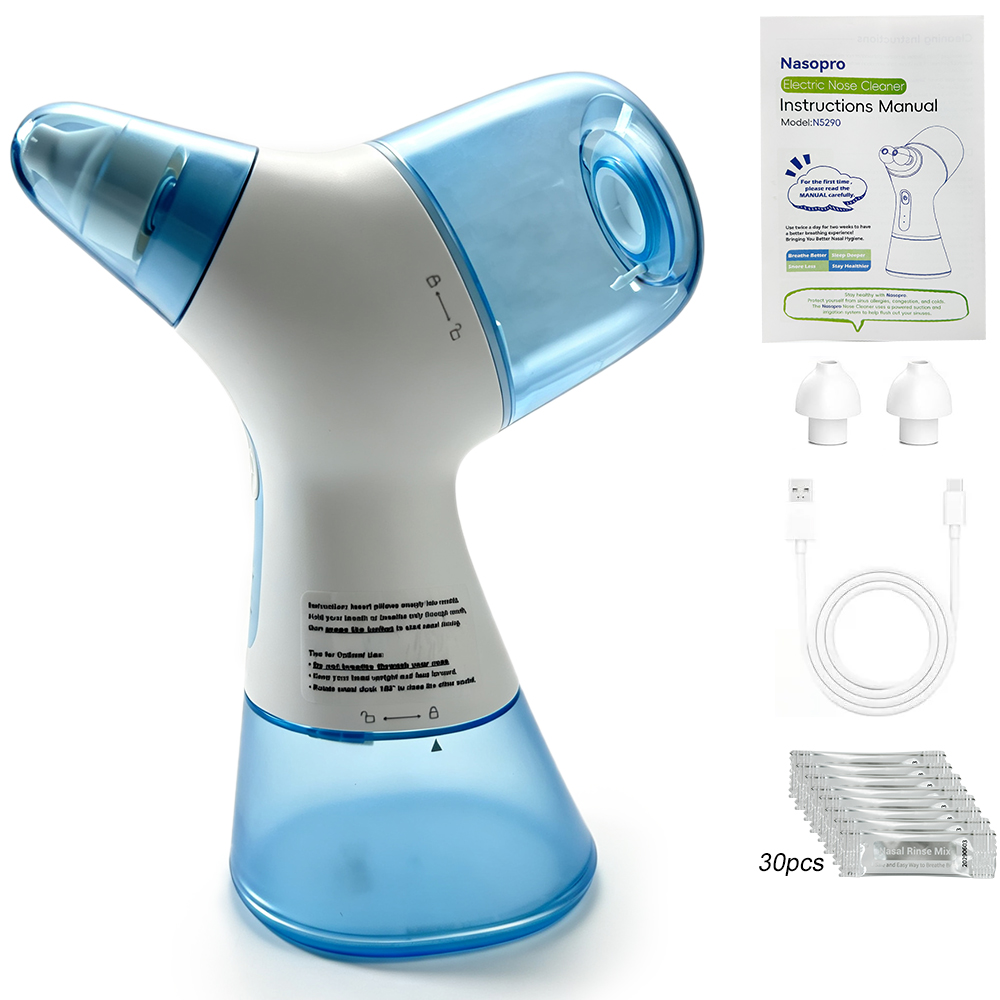 Elektrisch neusspoelsysteem me - Nasal Aspirator recensie en prijs