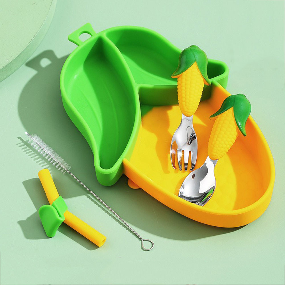 Gloednieuwe schattige cartoon  - Baby Led Weaning Set recensie en prijs