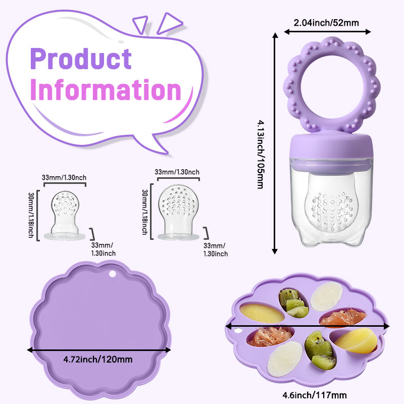Baby Fruit Feeder en Mini Free - Baby Led Weaning Set recensie en prijs