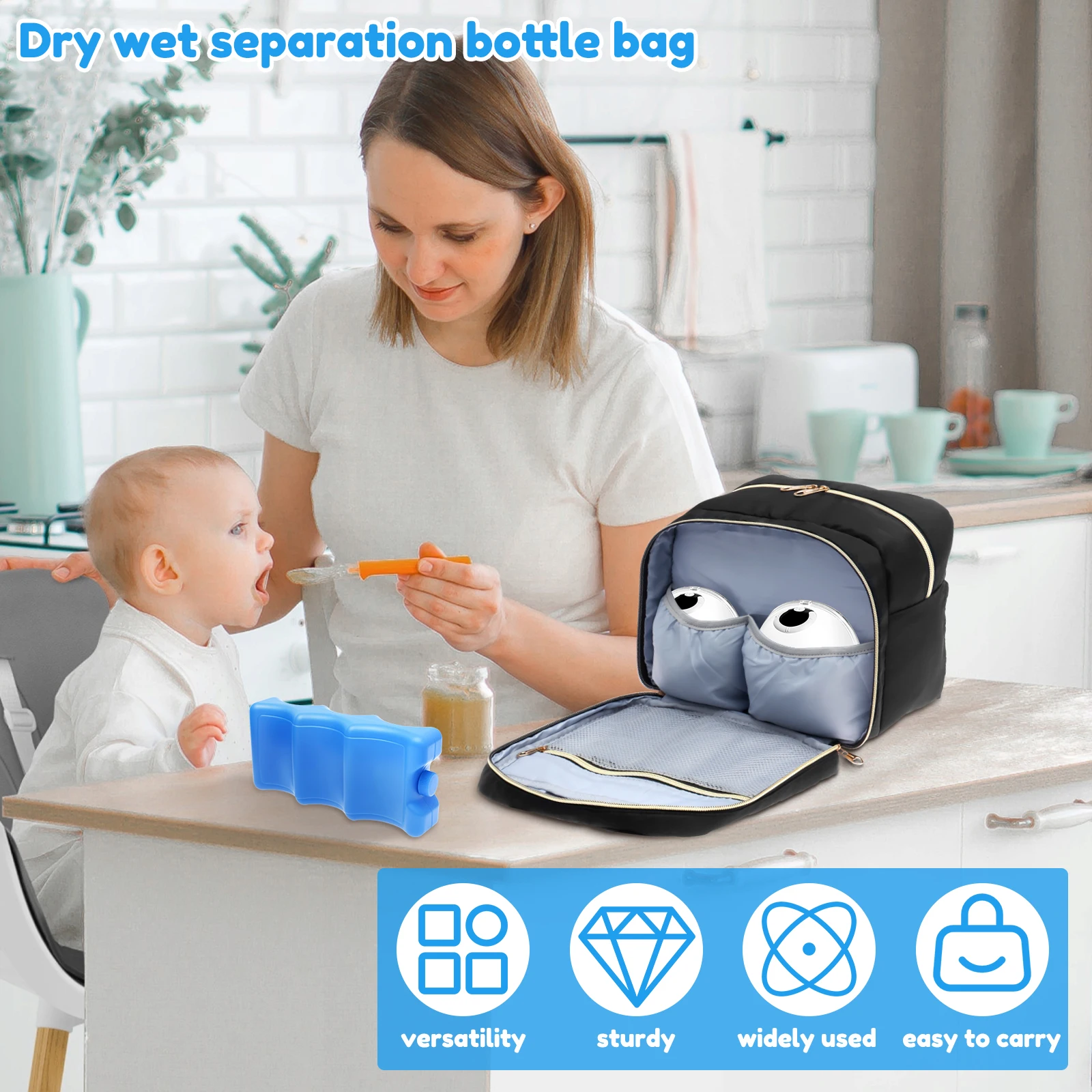 Opbergtas voor borstkolven met - Baby Products Pack recensie en prijs