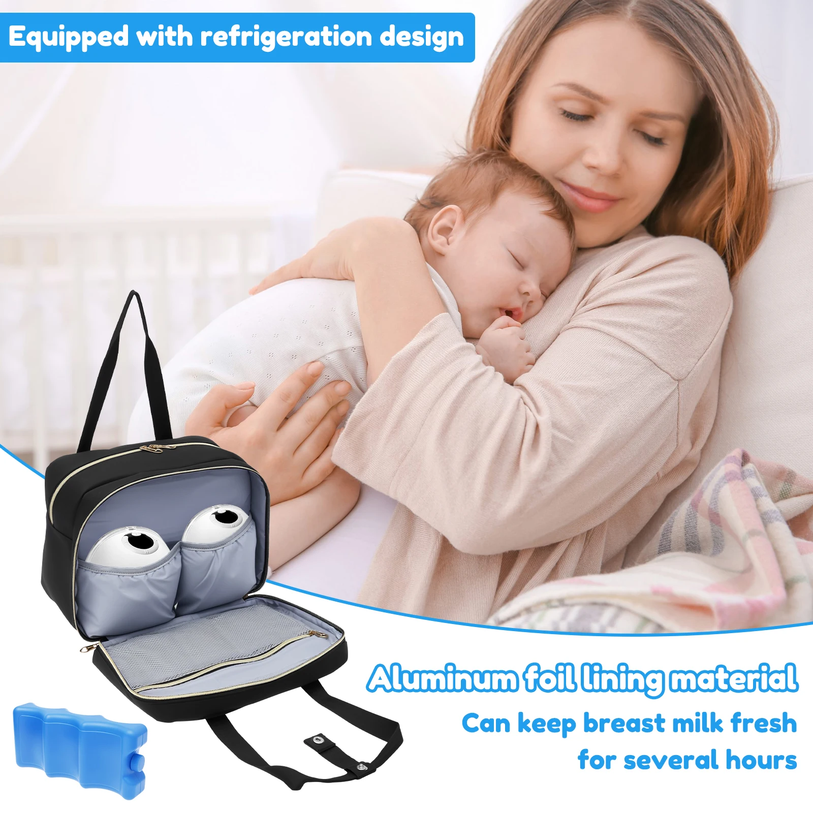 Opbergtas voor borstkolven met - Baby Products Pack recensie en prijs