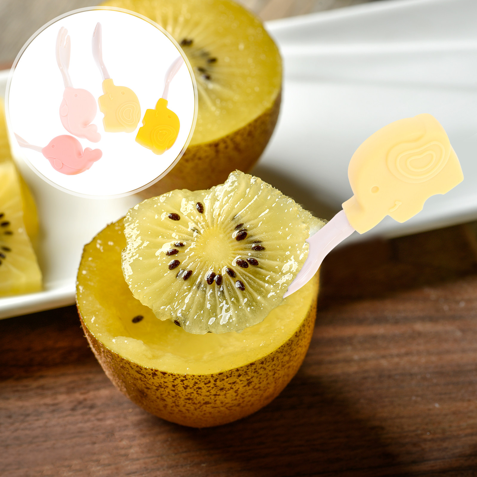 2 sets babylepel en -vork, erg - Baby Led Weaning Set recensie en prijs