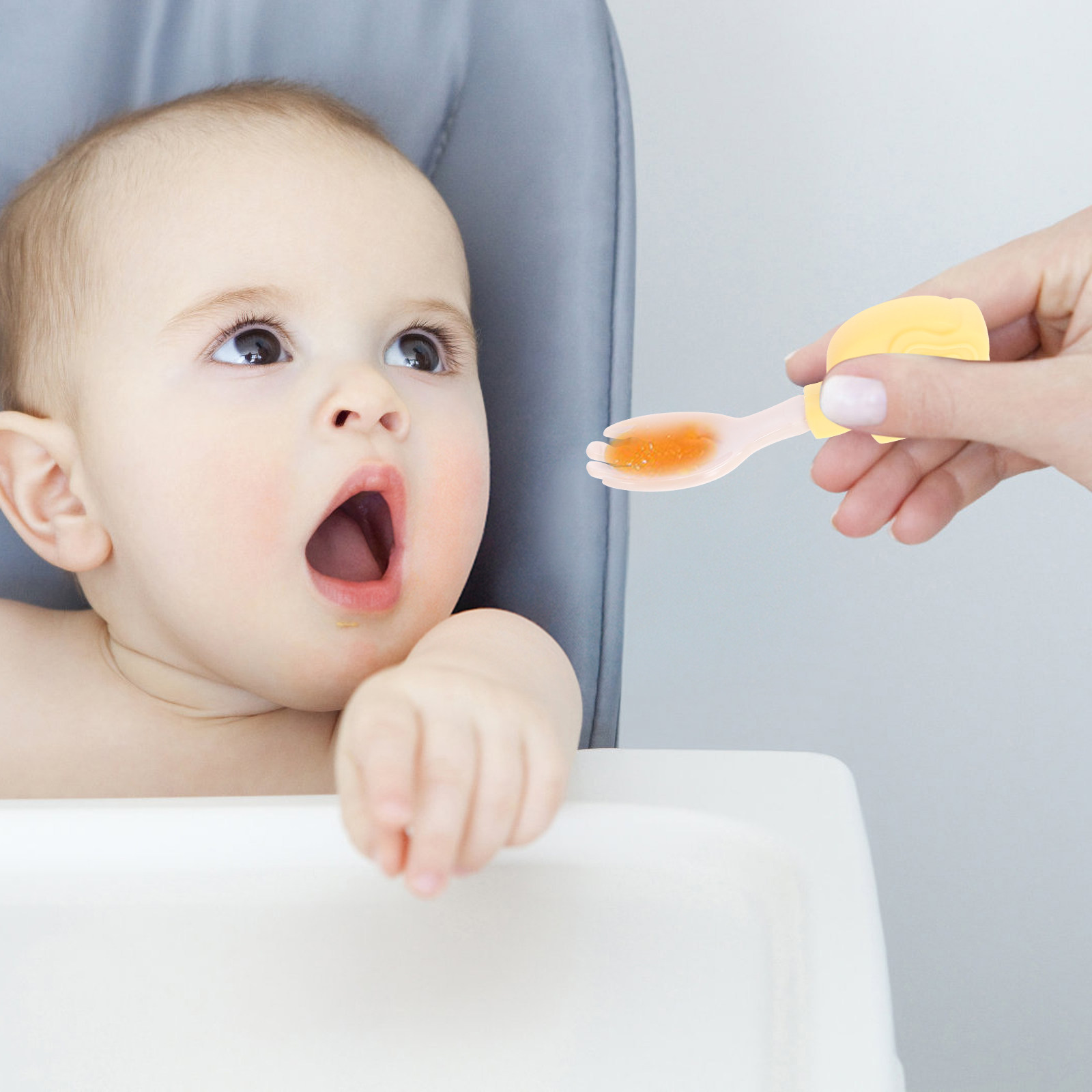 2 sets babylepel en -vork, erg - Baby Led Weaning Set recensie en prijs