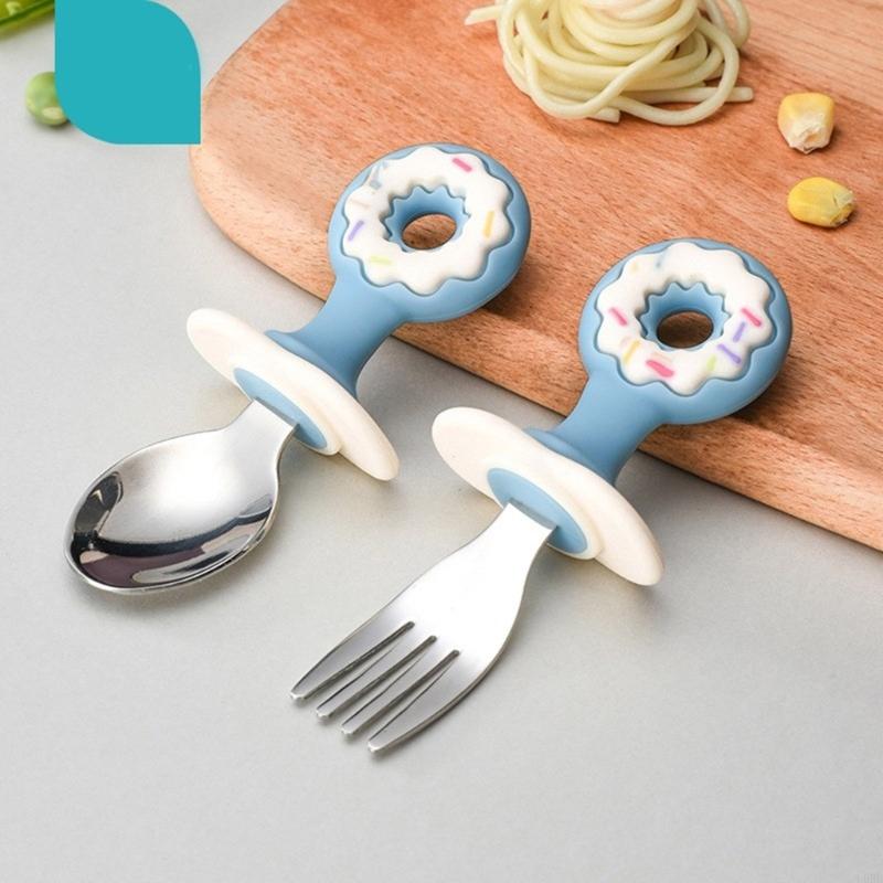 2 stks/3 stks Babylepel Vork V - Baby Led Weaning Set recensie en prijs