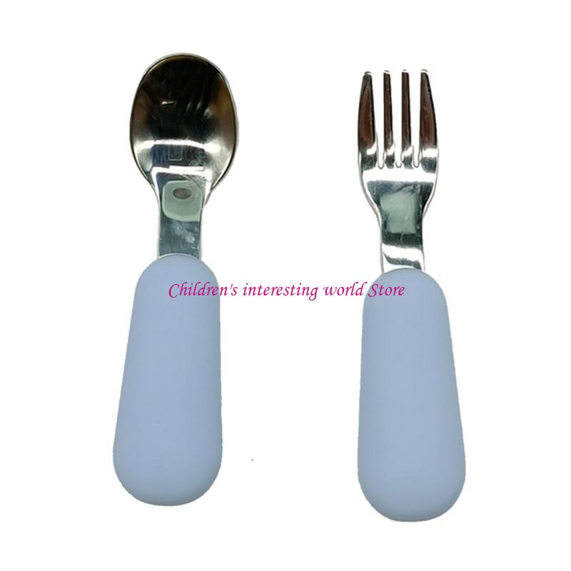 Baby Fork & Spoon Set 2pcs bab - Baby Led Weaning Set recensie en prijs