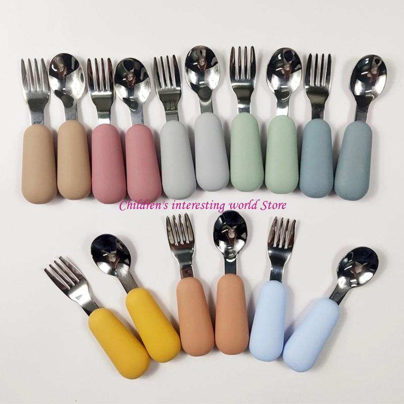 Baby Fork & Spoon Set 2pcs bab - Baby Led Weaning Set recensie en prijs